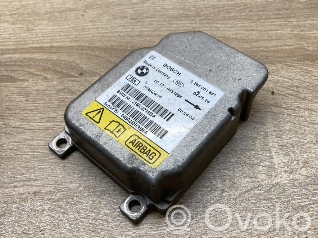 BMW X5 E53 Gaisa spilvenu vadības bloks 