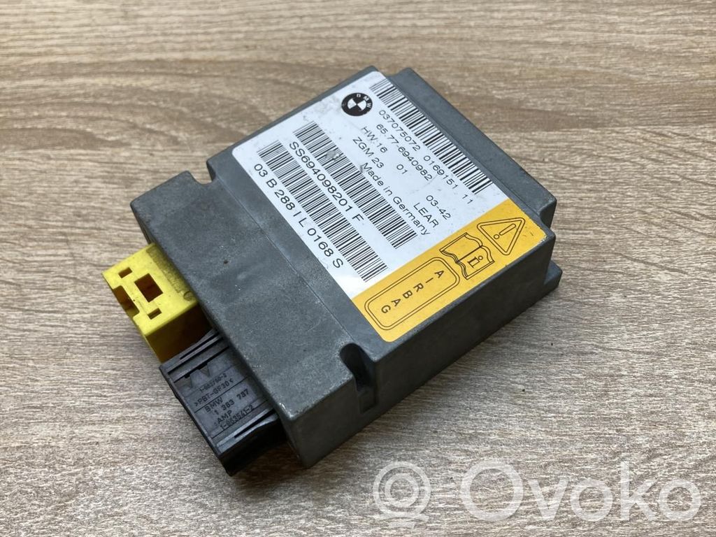 BMW 7 E65 E66 Airbag control unit/module 