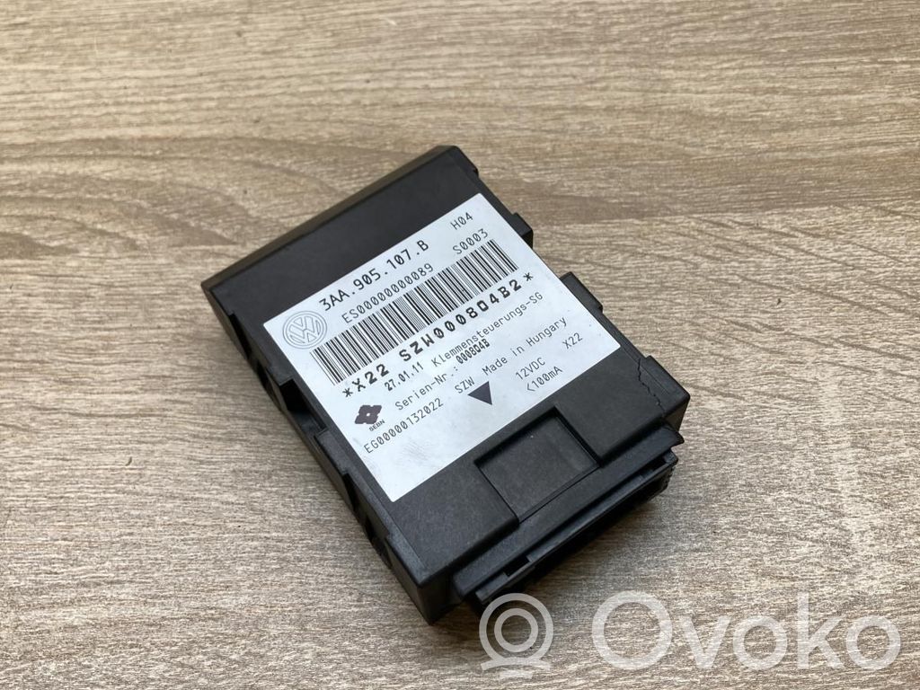 Volkswagen PASSAT B7 Modul comandă Start/Stop 