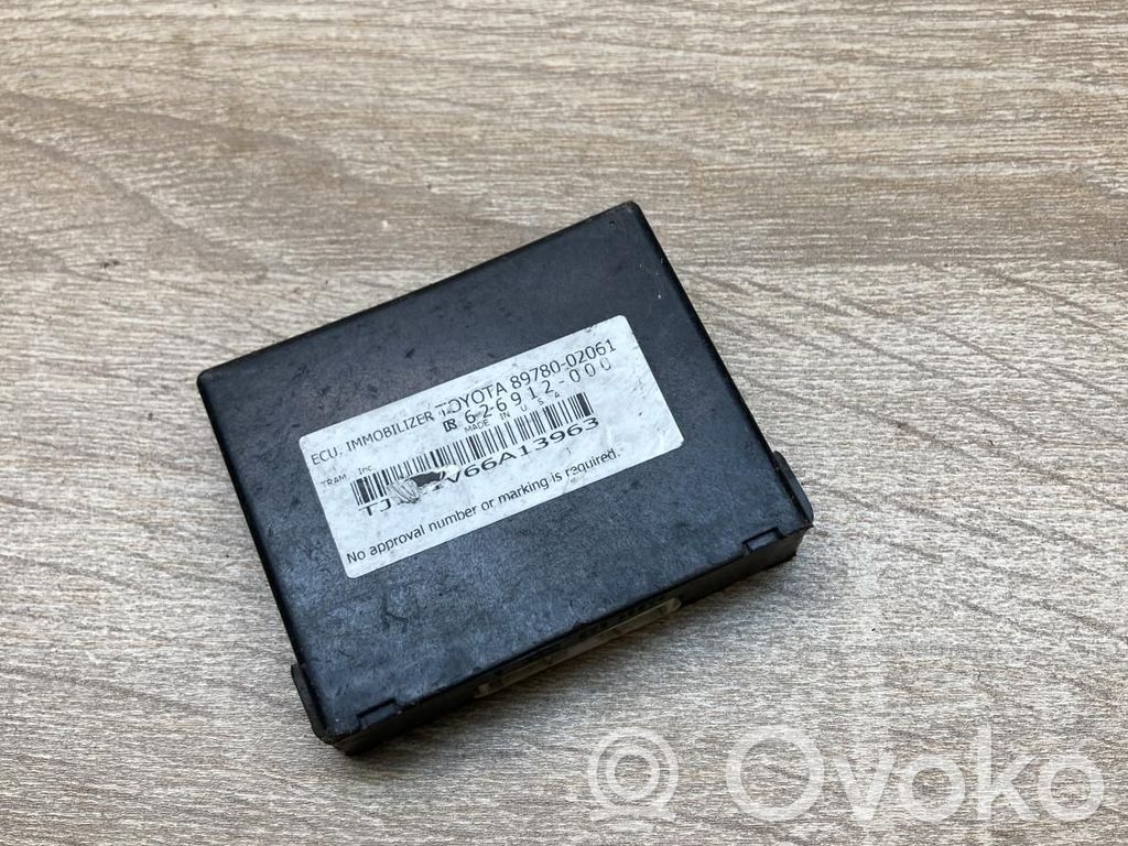 Toyota Matrix (E140) Immobilizer control unit/module 