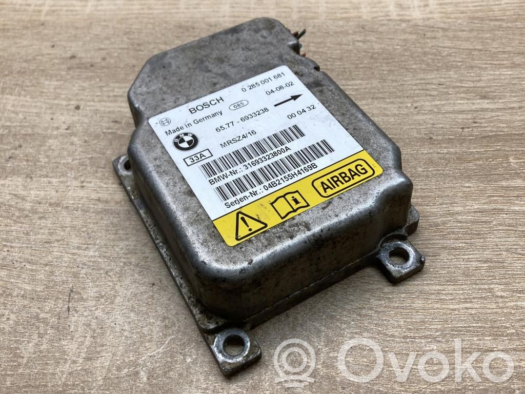 BMW X5 E53 Gaisa spilvenu vadības bloks 