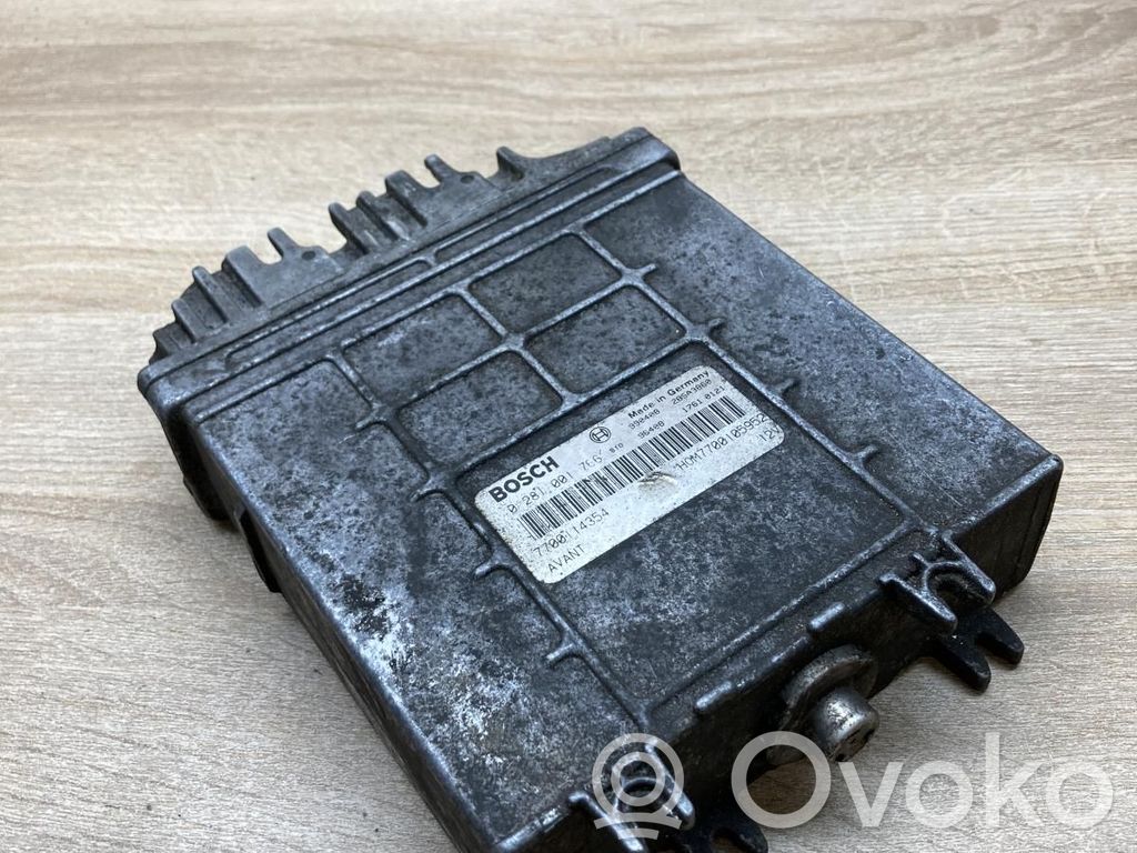 Engine control unit/module ECU   7700105952,7700114354,0281001766