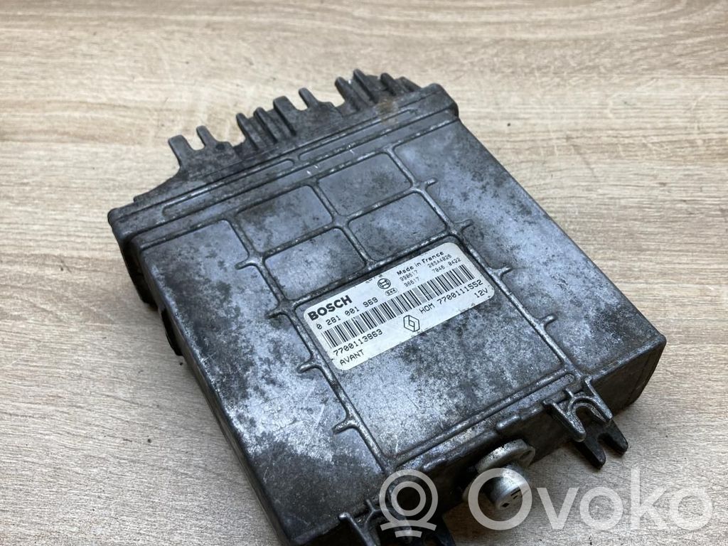 Renault Scenic I Centralina/modulo motore ECU 