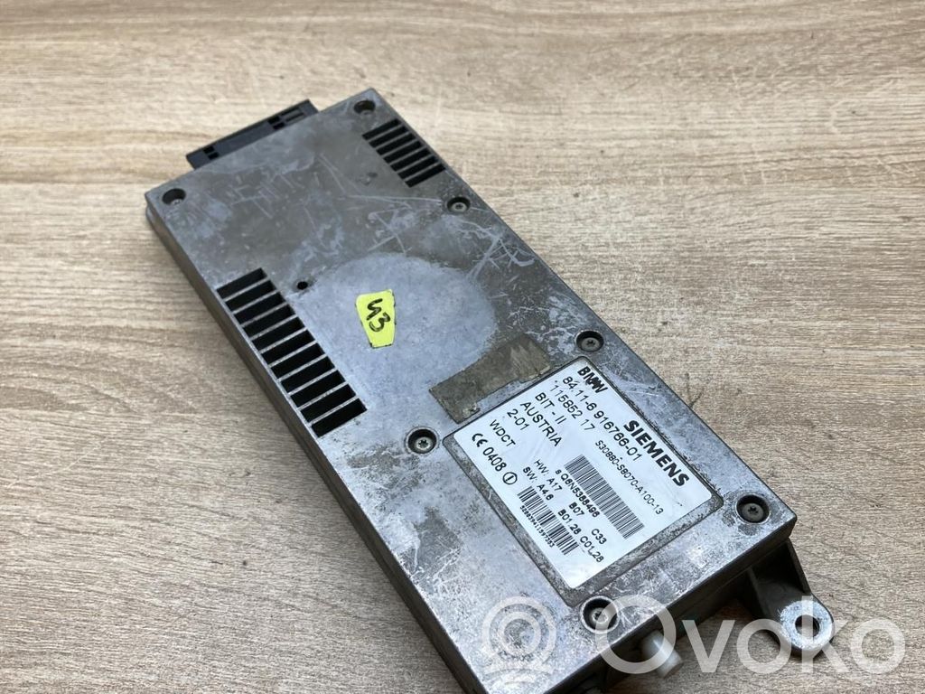 Unité de commande, module téléphone   6916766