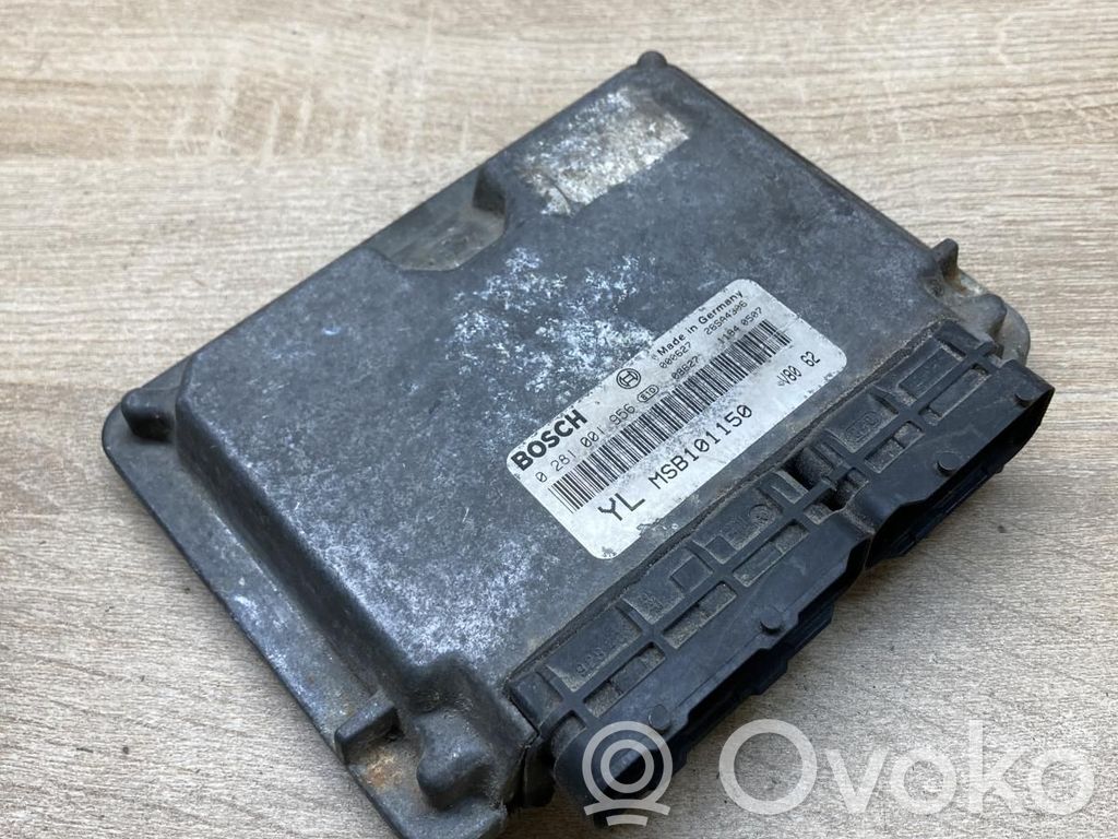 Engine control unit/module ECU   MSB101150,0281001956