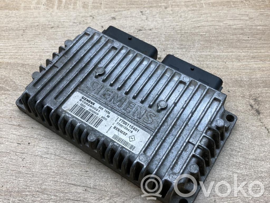 Renault Clio II Engine control unit/module ECU 
