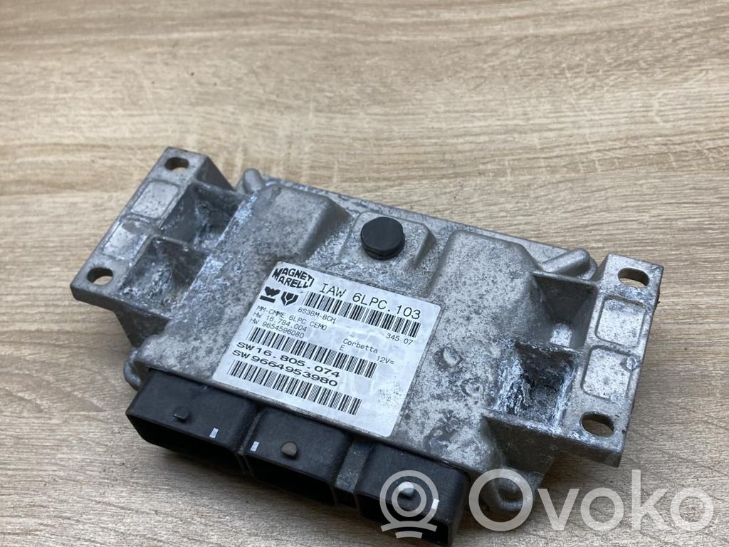 Peugeot 207 Unidad de control/módulo ECU del motor 