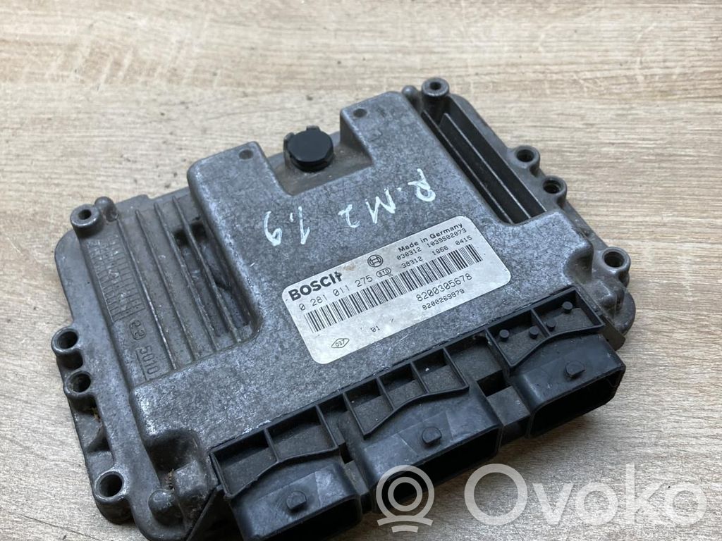 Renault Megane II Unitate control motor/modul ECU 