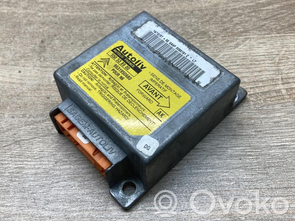 Citroen Xsara Picasso Centralina/modulo airbag 