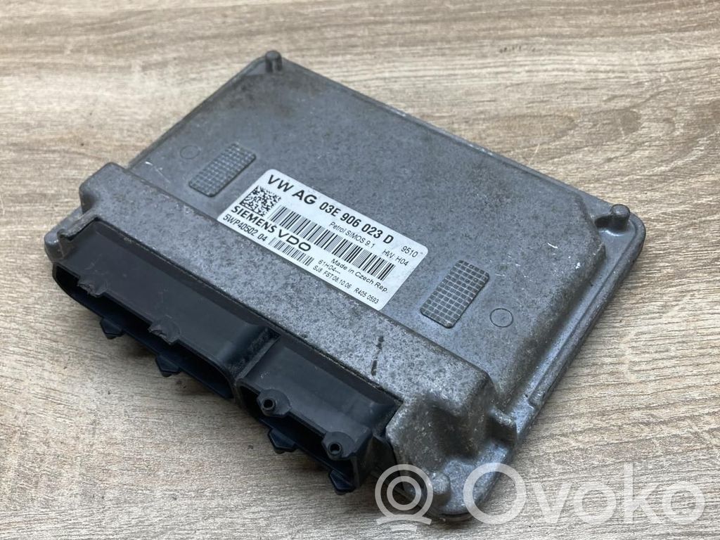 Volkswagen Polo IV 9N3 Unitate control motor/modul ECU 