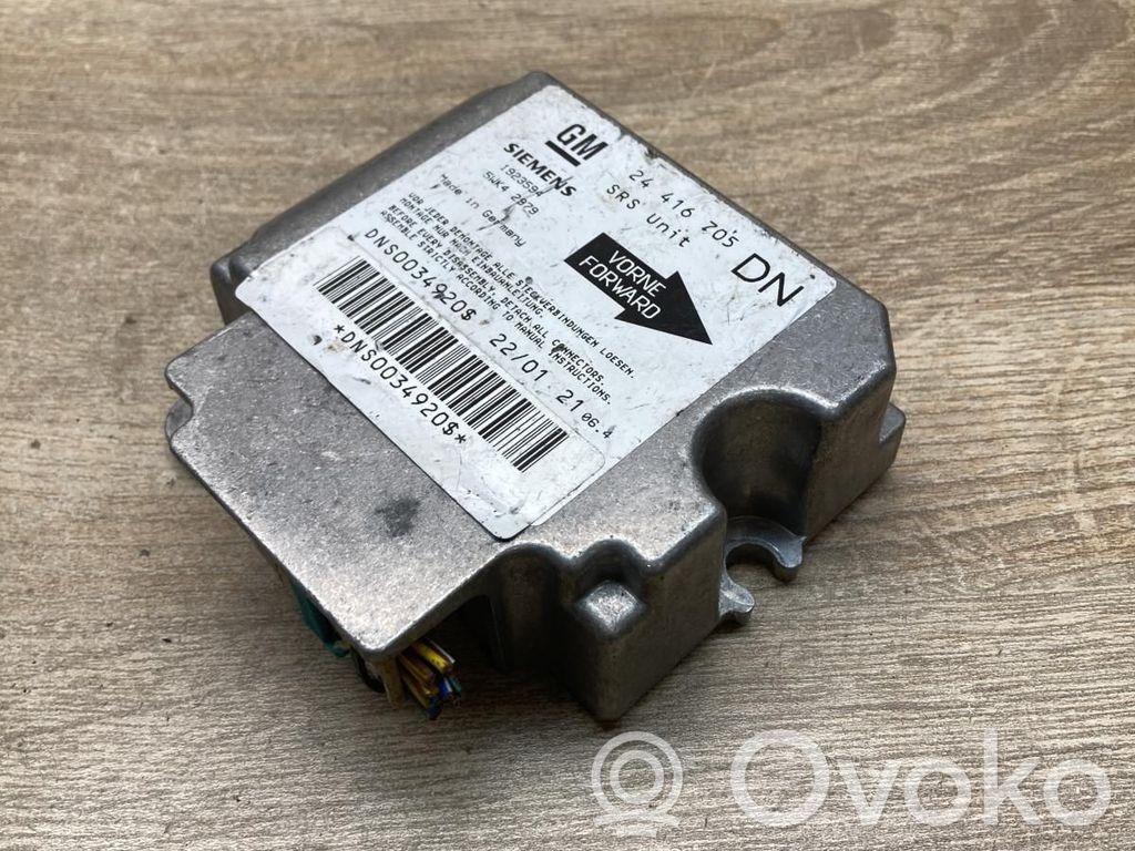 Opel Astra G Centralina/modulo airbag 
