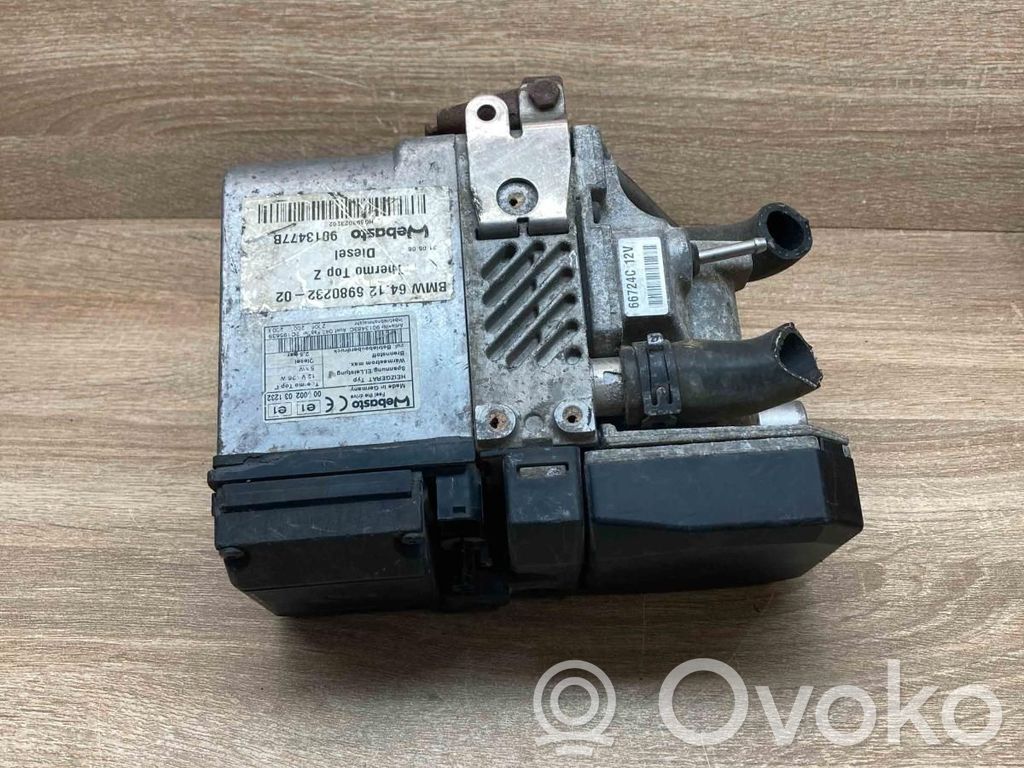 BMW 7 E65 E66 Autonomā apsilde ("Webasto") 