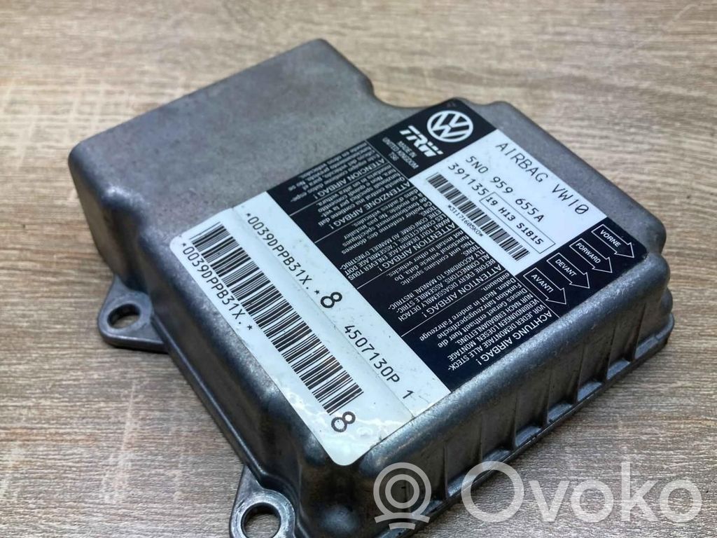 Volkswagen PASSAT B6 Centralina/modulo airbag