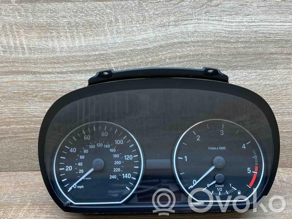 BMW 1 E81 E87 Speedometer (instrument cluster) 