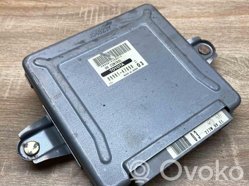 Toyota Prius (XW20) Unité de commande, module ECU de moteur 