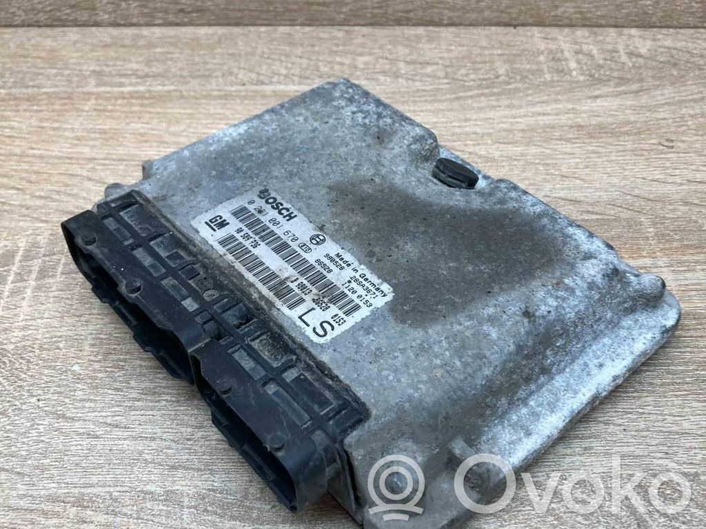 Opel Astra H Unitate control motor/modul ECU 