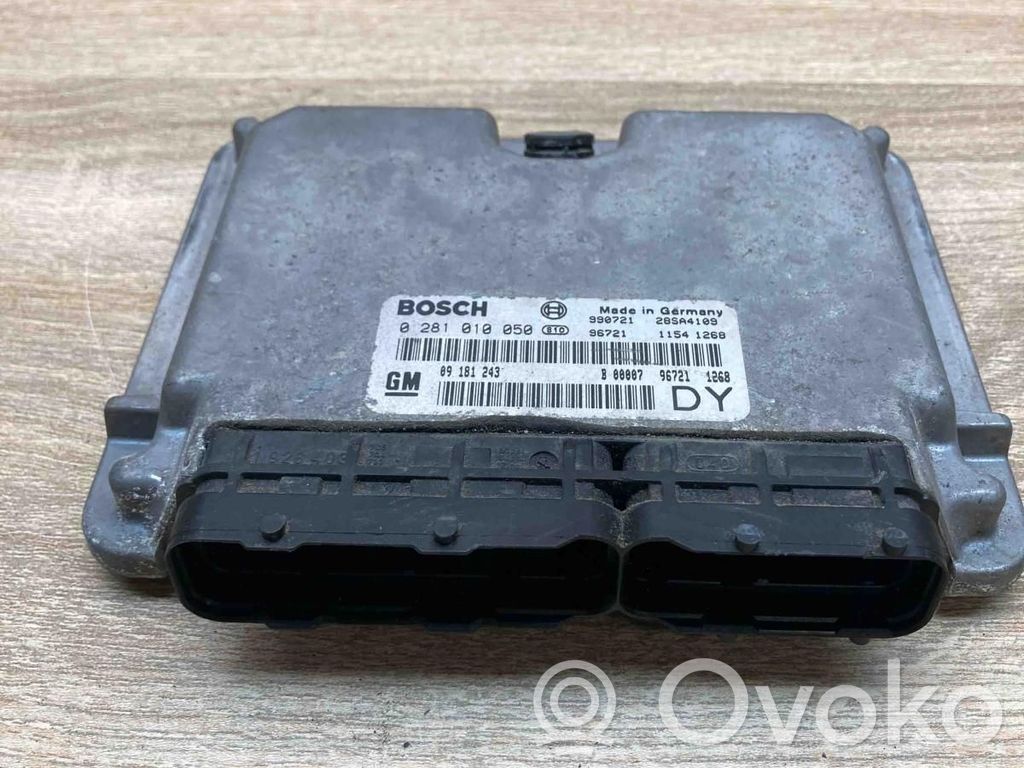 Opel Astra G Centralina/modulo motore ECU 