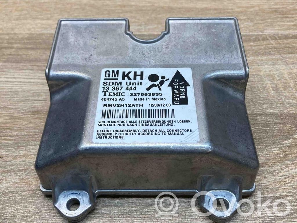 Opel Zafira B Centralina/modulo airbag 