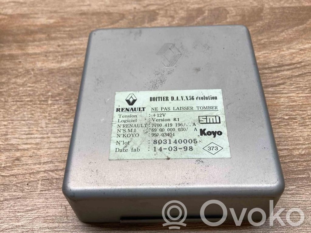 Renault Laguna I Autres unités de commande / modules 