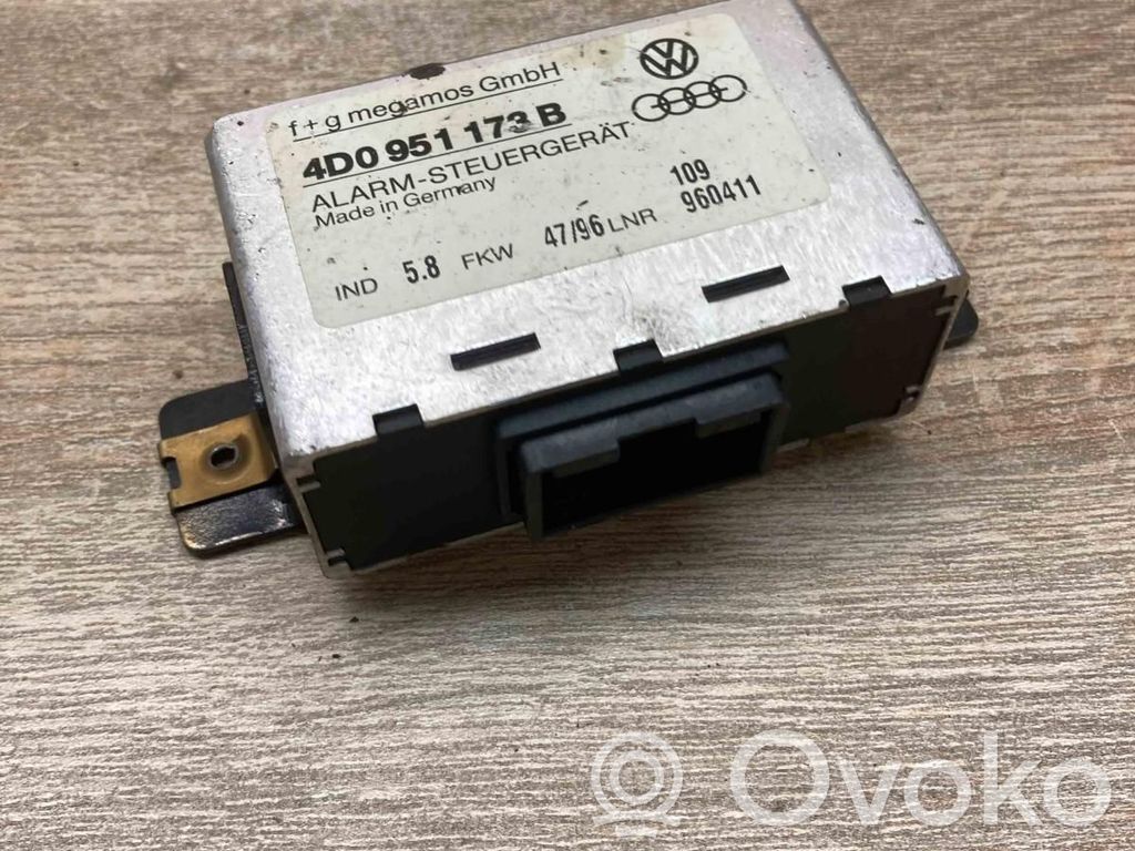 Unitate/modul control alarmă   4D0951173B,960411