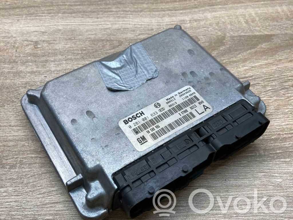 Engine control unit/module ECU   0281001633,90508986