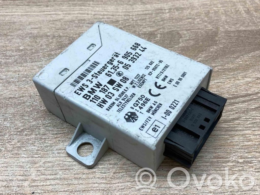 BMW 5 E39 Imobilaizera vadības bloks 