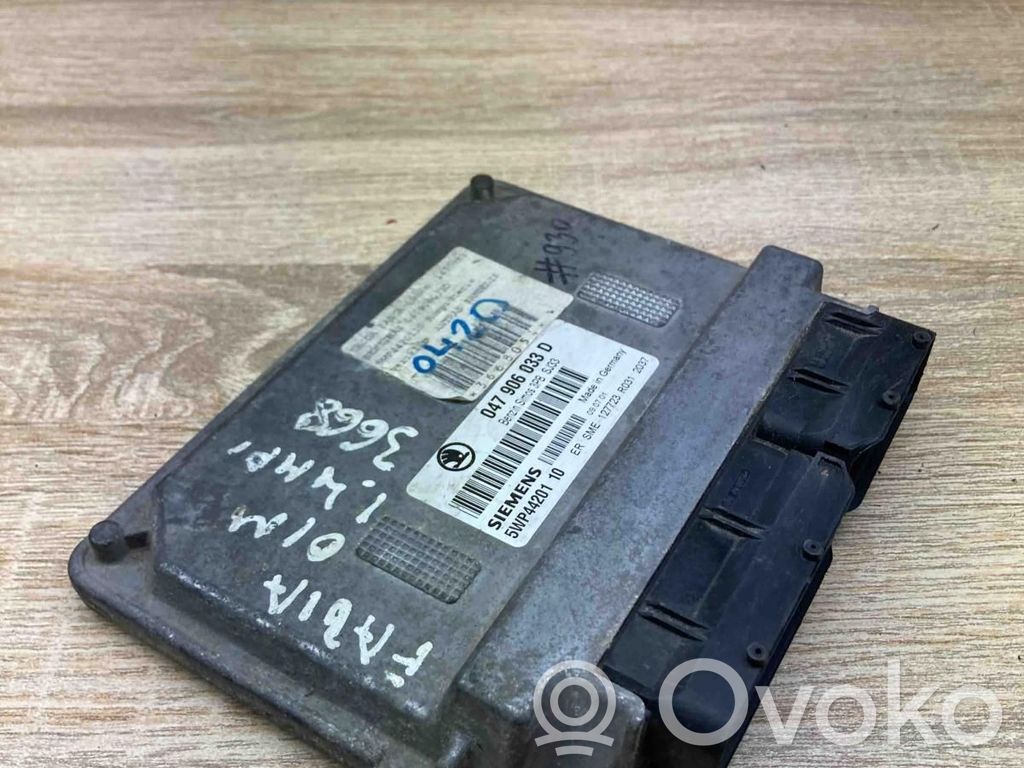 Skoda Fabia Mk1 (6Y) Engine control unit/module ECU 