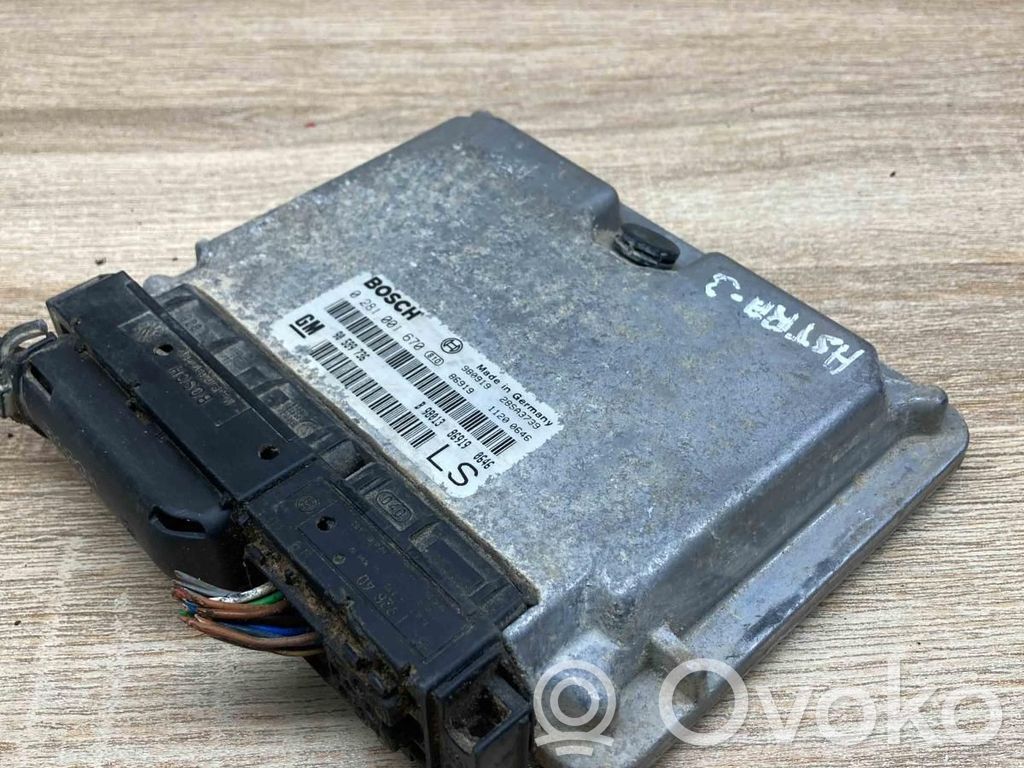 Engine control unit/module ECU   90589736,281001670,WITHPLUG