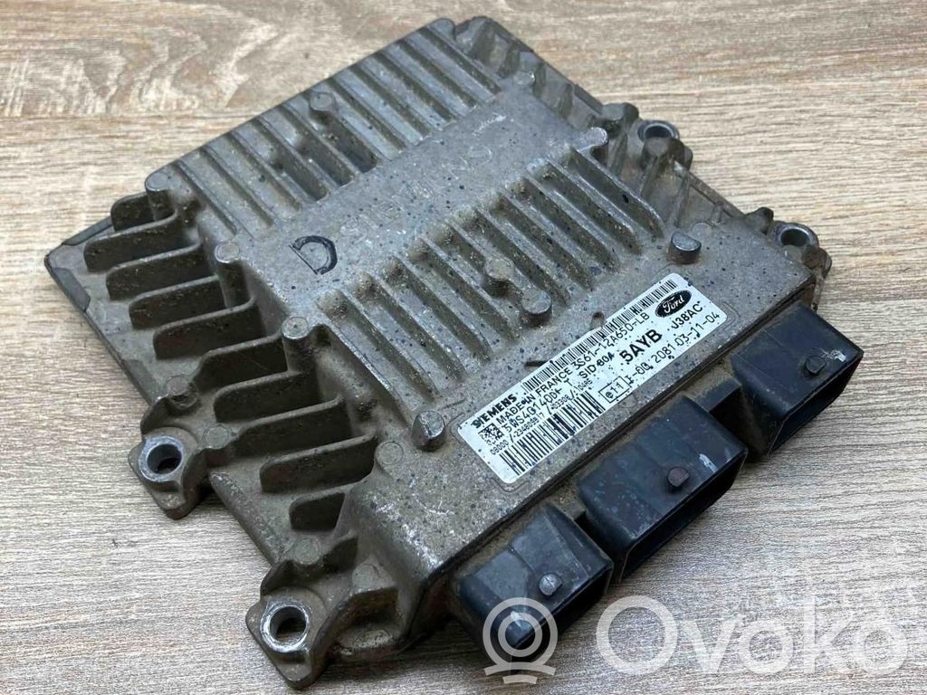 Engine control unit/module ECU   3S6112A650LB,5WS40140D