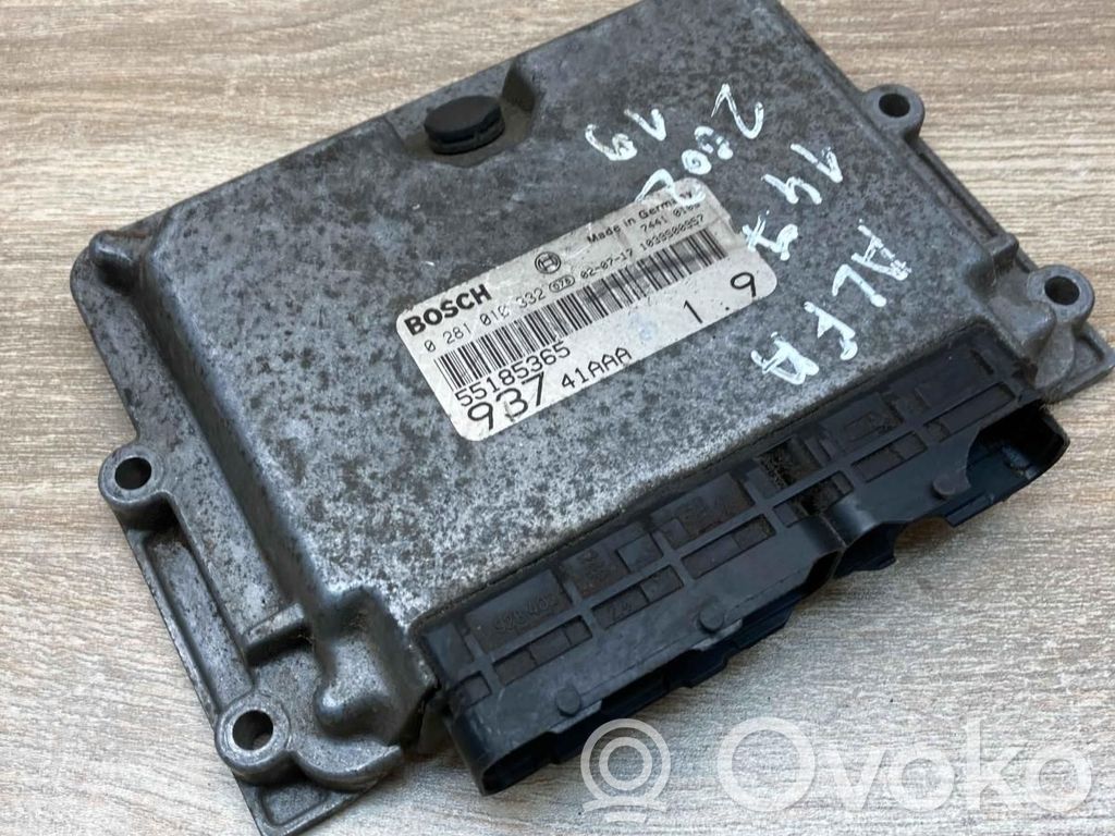 Alfa Romeo 147 Komputer / Sterownik ECU silnika 