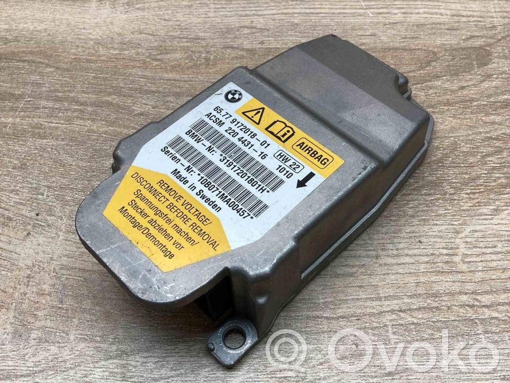 Module de contrôle airbag   9172018,2204431,USED