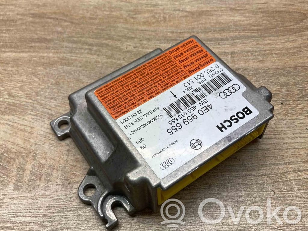 Audi A8 S8 D3 4E Centralina/modulo airbag 