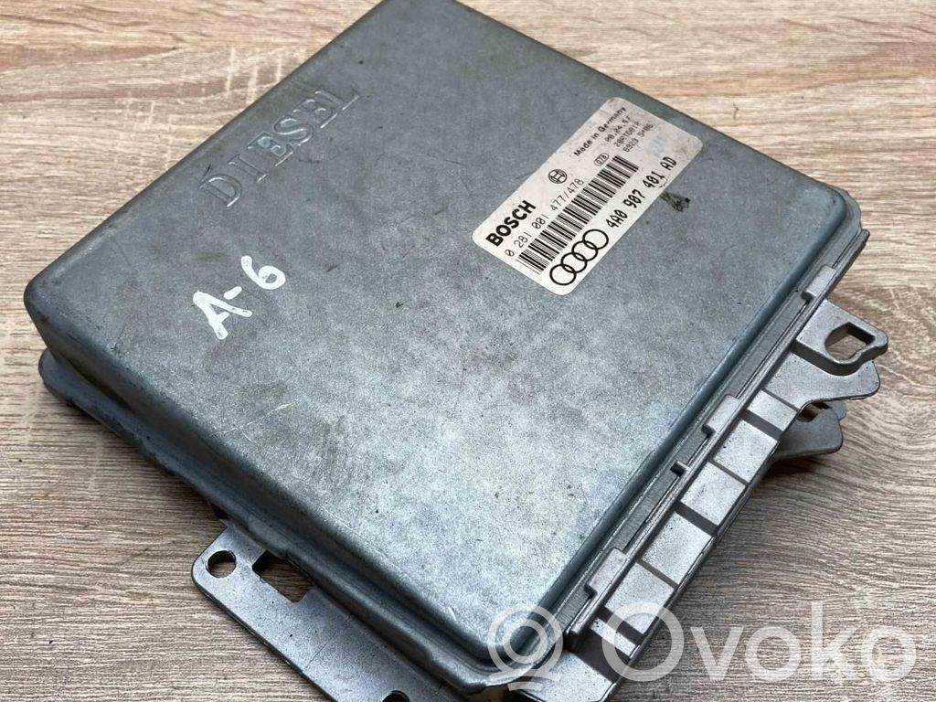 Audi A6 S6 C4 4A Motorsteuergerät ECU 