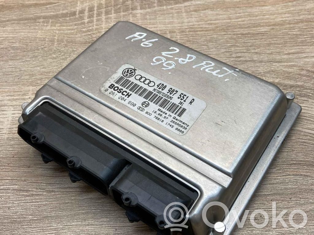 Audi A6 S6 C5 4B Unitate control motor/modul ECU 