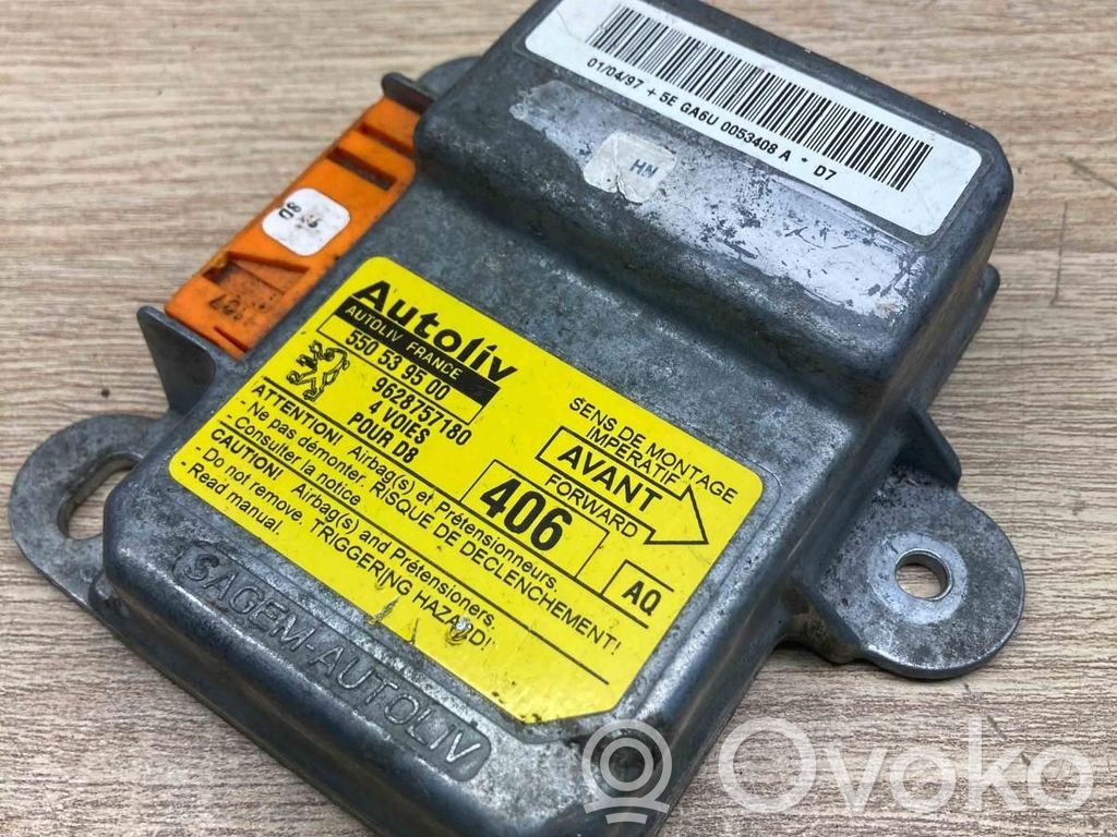 Peugeot 406 Unitate/modul de comandă airbaguri 