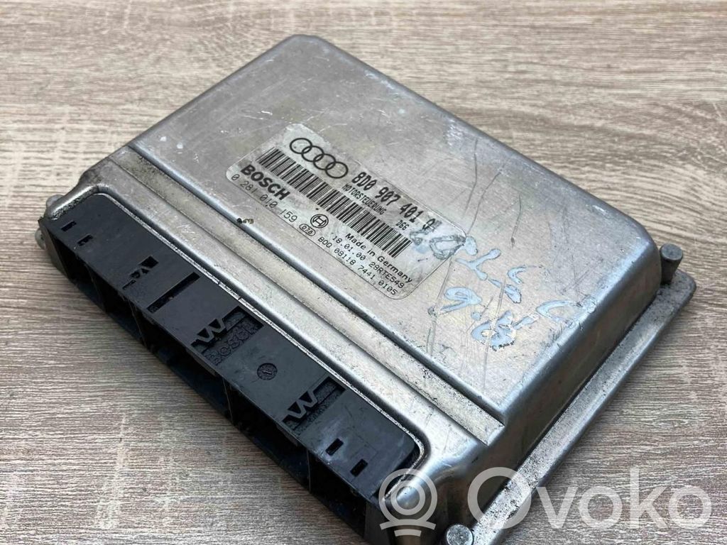Engine control unit/module ECU   8D0907401Q,0281010159