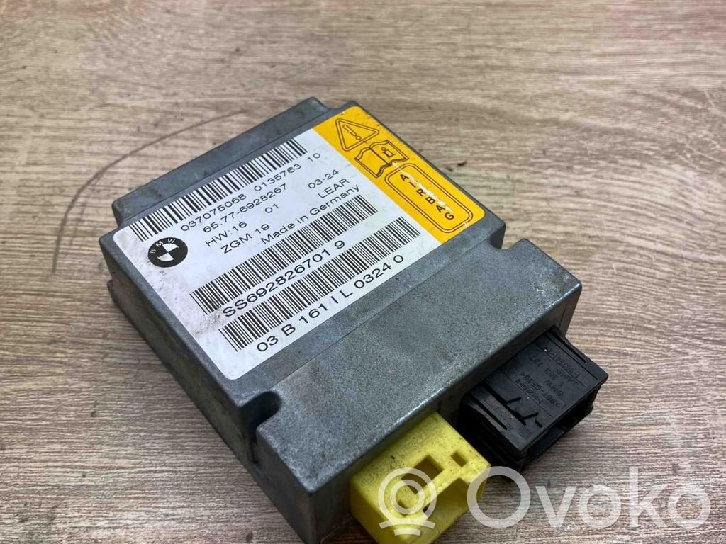 BMW 7 E65 E66 Centralina/modulo airbag 