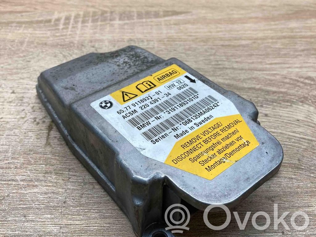 Airbag control unit/module   9118931