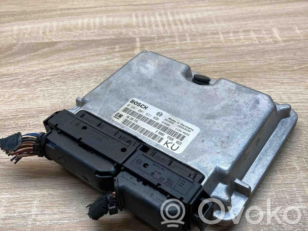 Engine control unit/module ECU   90508976,0281001631,KU