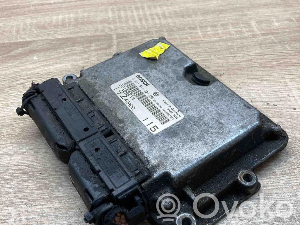 Engine control unit/module ECU   55188214,0281011421,19242ADD