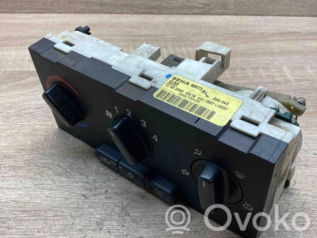 Opel Astra G Climate control unit 
