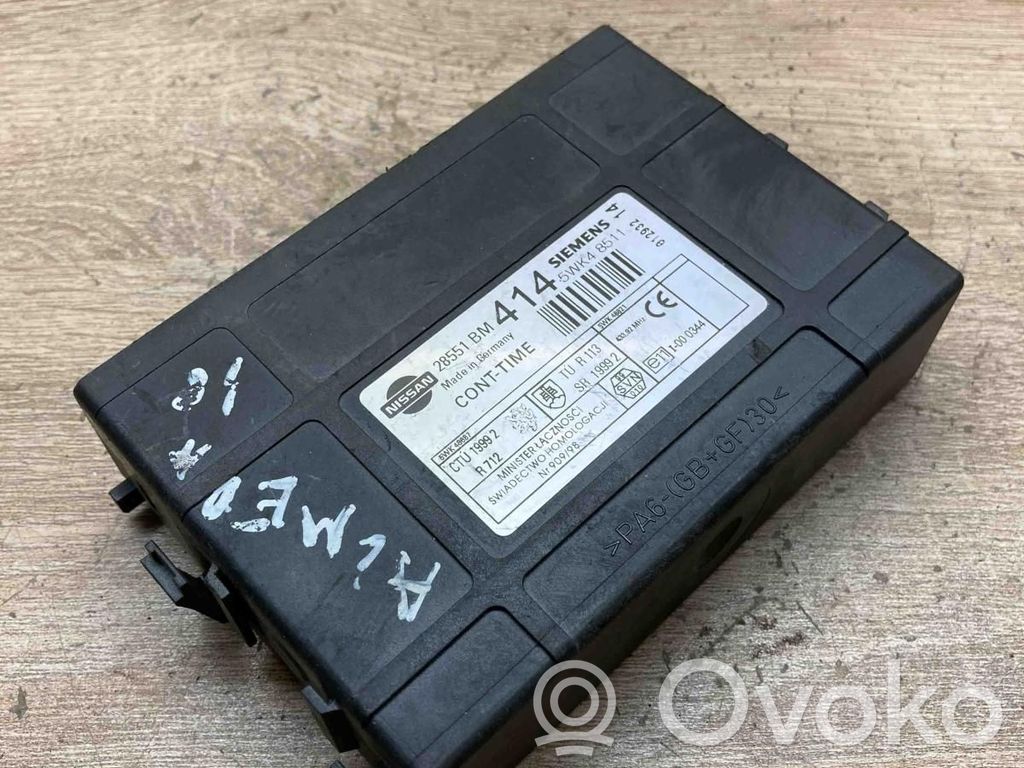 Nissan Almera N16 Unidad de control/módulo del bloqueo de puertas