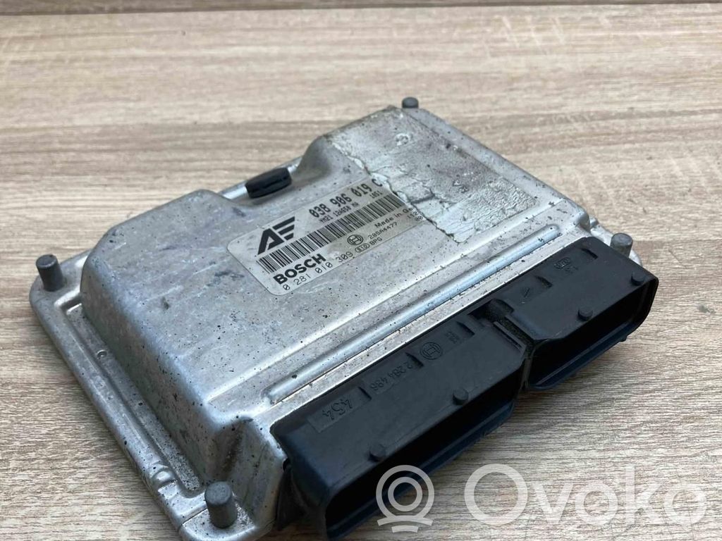 Engine control unit/module ECU   038906019CA,0281010309