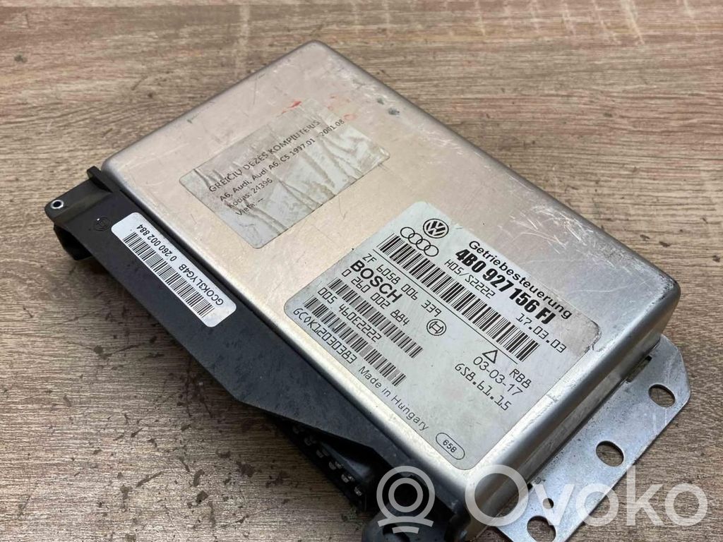 Audi A6 S6 C5 4B Gearbox control unit/module 
