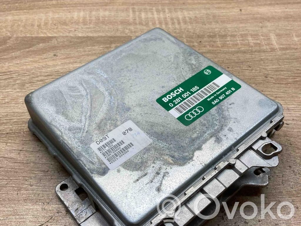 Engine control unit/module ECU   8A0907401B,0281001185
