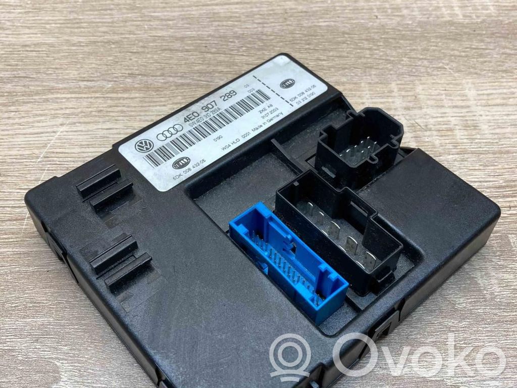 Mukavuusmoduuli   4E0907289,4E0910289A,5DK00843205