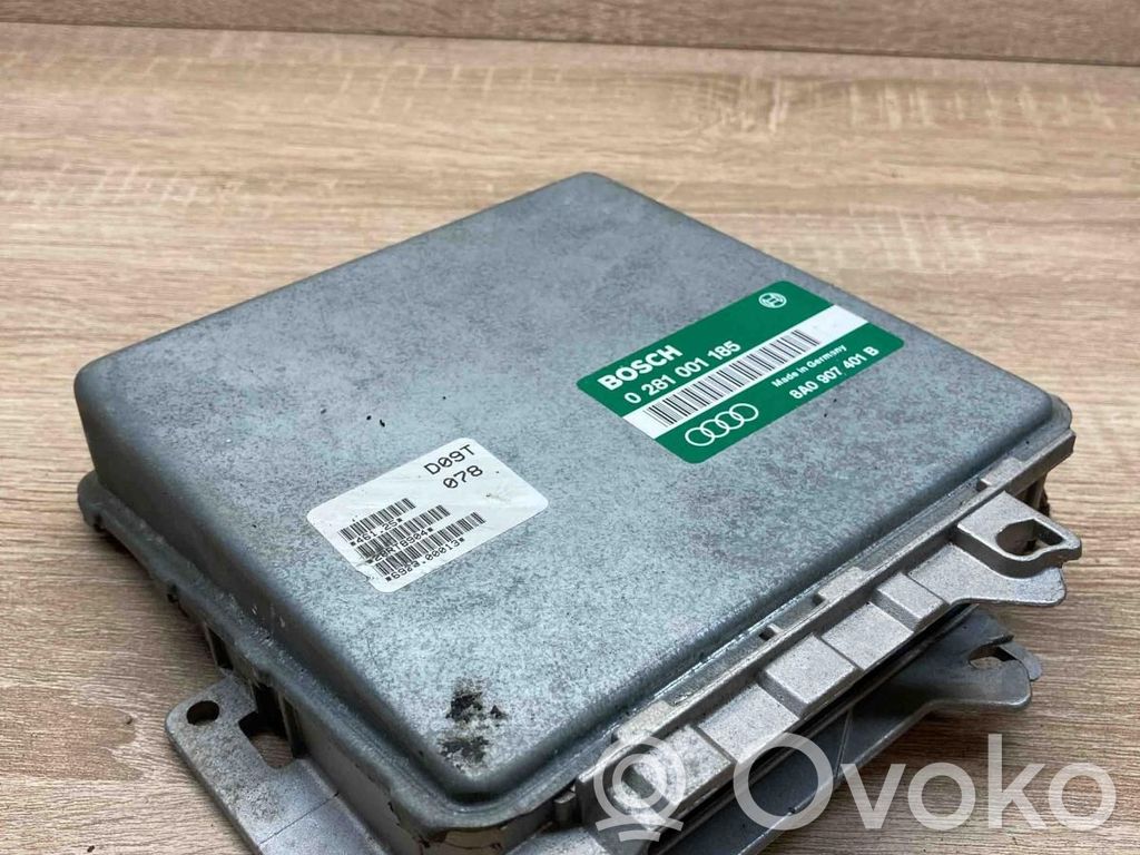 Engine control unit/module ECU   8A0907401B,0281001185