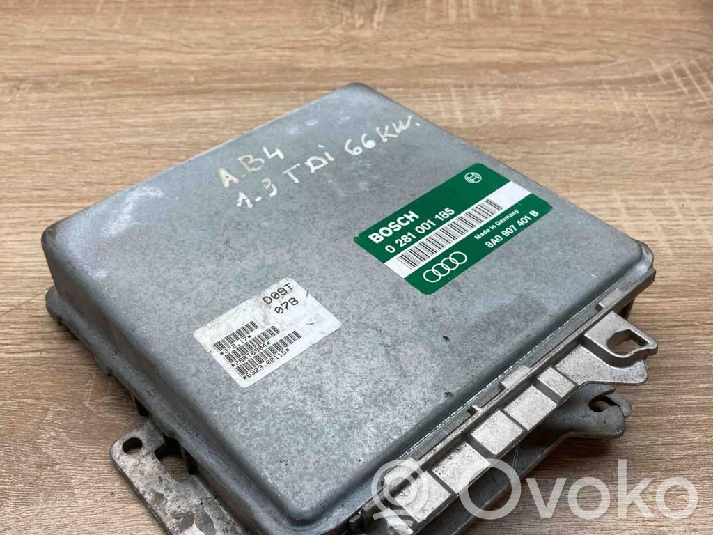 Engine control unit/module ECU   8A0907401B,0281001185
