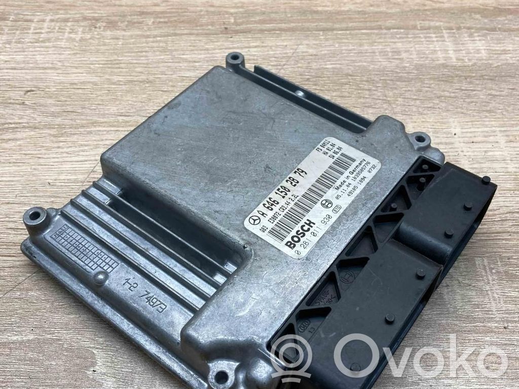 Mercedes-Benz E W211 Unité de commande, module ECU de moteur 