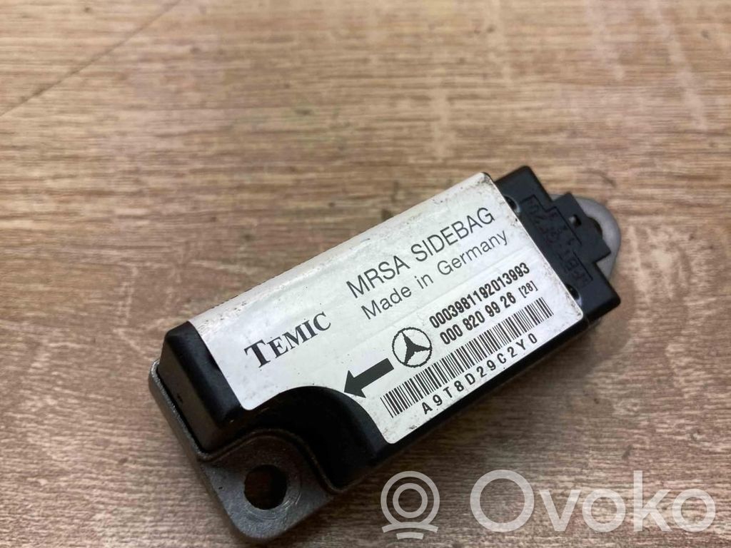 Mercedes-Benz E W210 Sensore d’urto/d'impatto apertura airbag